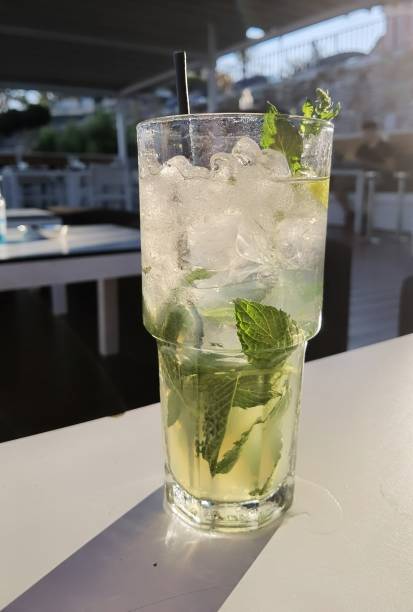 istock mojito drik with ice and mint green leaf  summer holidays 1335910348