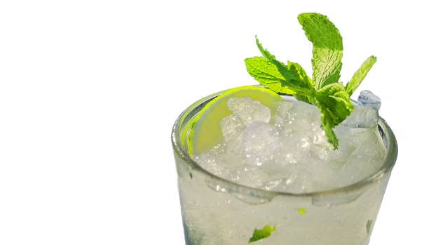 istock mojito drik with ice and mint green leaf  summer holidays 1335910718