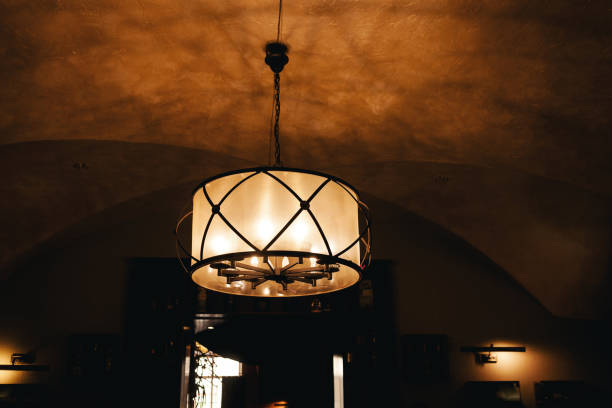 istock Vintage lamp pending from the celling 1335913393