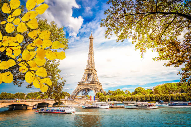 istock eiffel tour and Paris cityscape 1335915014
