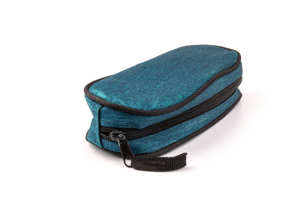 istock A pencil case or pencil box is a container used to store pencils isolated on white background 1335920813