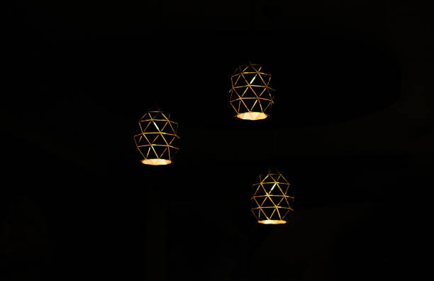 istock There are three lights in the room 1335926897