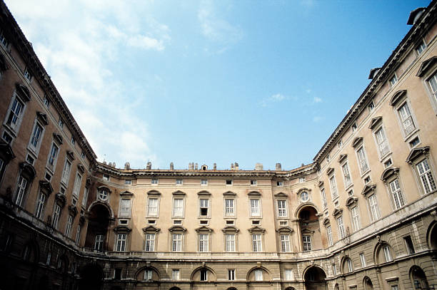 istock Royal Palace of Caserta, inner courtyard 133593481