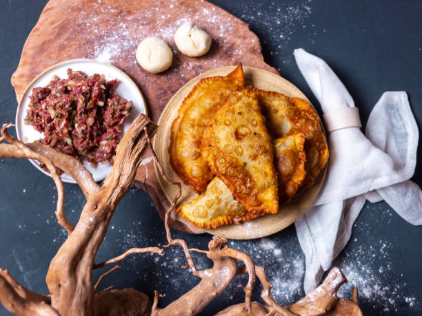 istock Roasted vegetables and meat on the table 1335939021