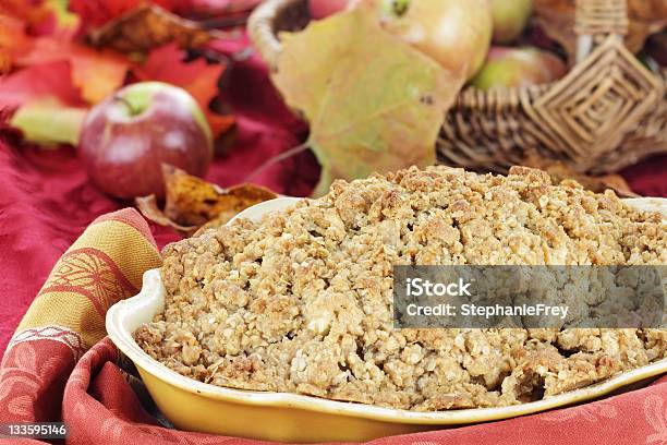 Apple Crisp Stock Photo - Download Image Now - Apple Crumble, Apple Pie, Autumn