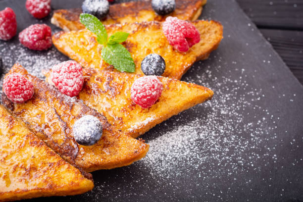 istock French toast with berries and honey 1335960202