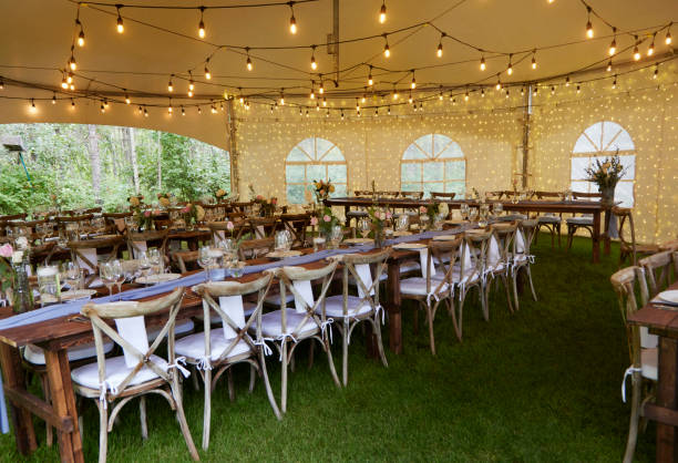 istock Outdoor Wedding Tent 1335962515