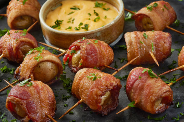istock Bacon Wrapped Baby Potatoes 1335964186