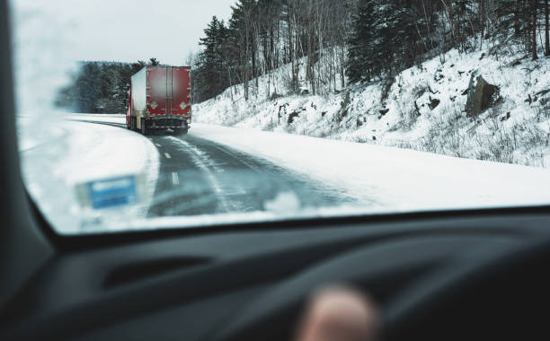istock Trucking In Winter 1335971330