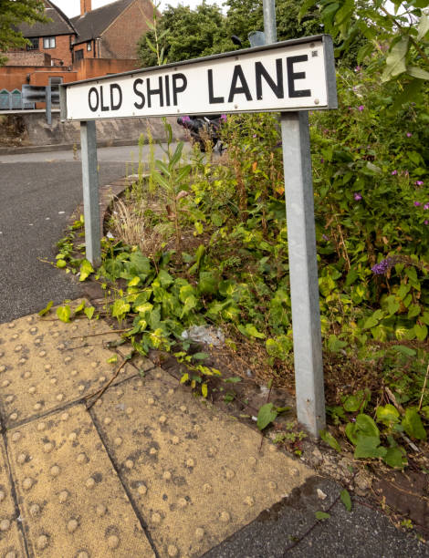 istock Old Ship Lane in Chesterfield, England 1335971742