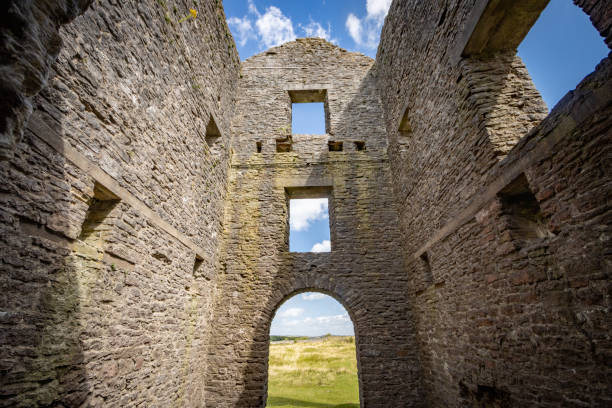 Magpie Mine at Peak District National Park in Derbyshire, England