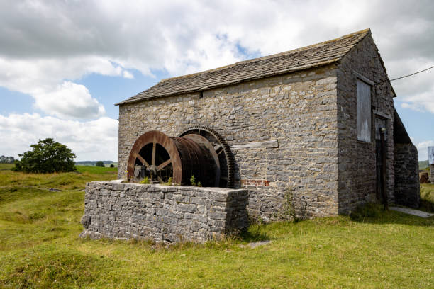istock Long Engine House at Magpie Mine in Peak District National Park, England 1335973817