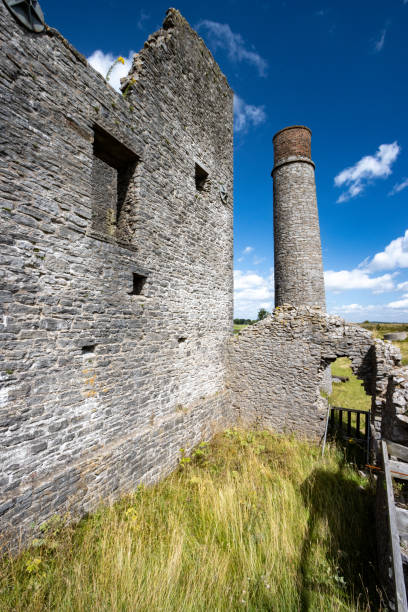 istock Cornish Engine House at Magpie Mine in Peak District National Park, England 1335973835
