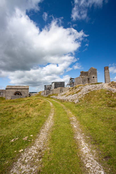 Magpie Mine at Peak District National Park in Derbyshire, England