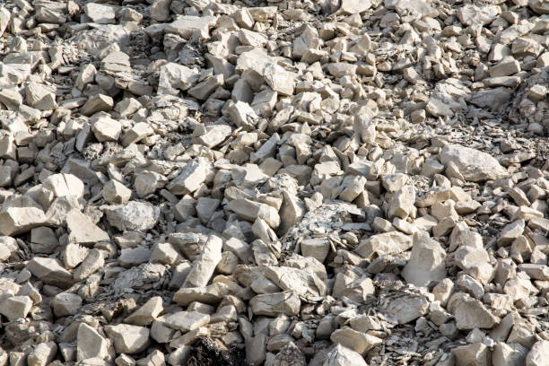 istock pile of rocks with decaying chalk rock 1335977218