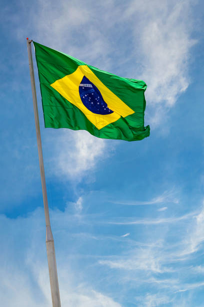 istock Brazil's National Flag. 1335978873