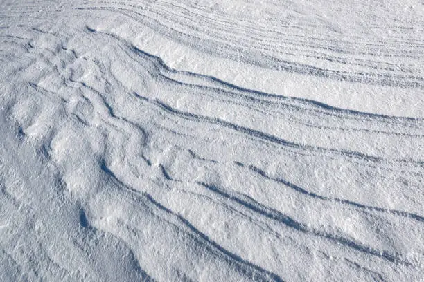 Photo of Snowdrift Abstract