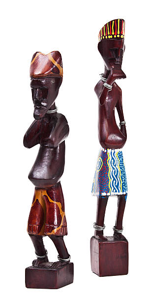 istock Wooden african figurine 133599216