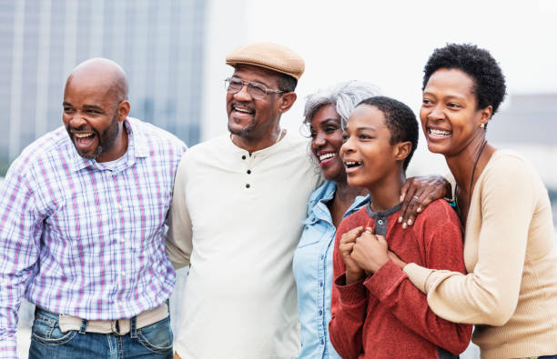 istock Multi-generation African-American family laughing 1336010414