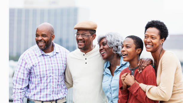 istock Multi-generation African-American family laughing 1336010415