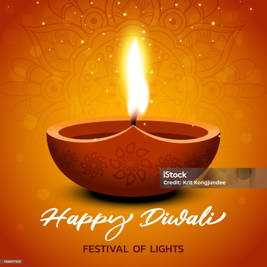 Happy Diwali Festival Illustrat Stock Illustration - Download ...