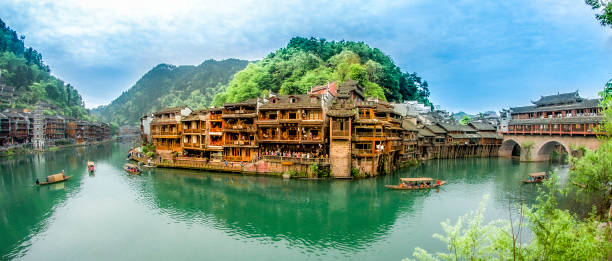 istock Phoenix Ancient town in Hunan province China 1336020955