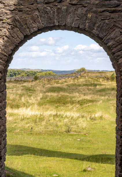 istock Cornish Engine House at Magpie Mine in Peak District National Park, England 1336026932