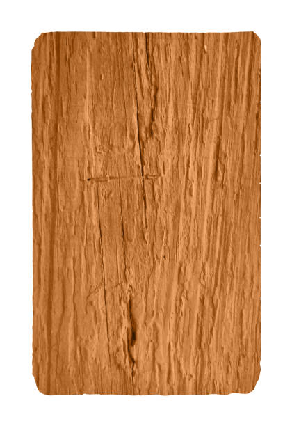 istock Vector Illustration of a dark chocolate brown coloured empty grunge wooden textured empty blank backgrounds with uneven rough edges 1336027036
