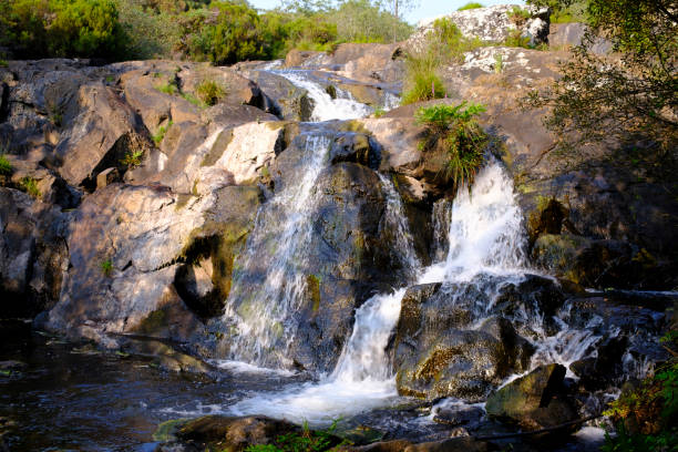 istock Castriz del Rio Mira waterfall recreational area 1336039093