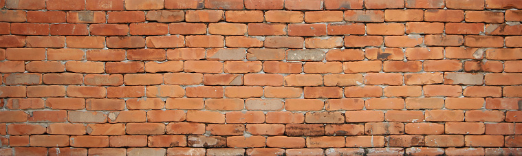 red brick wall texture grunge background.