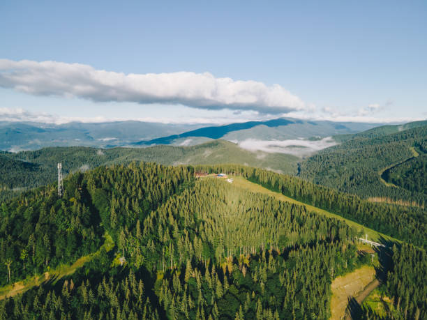 istock aerial view of mountains from above 1336041657