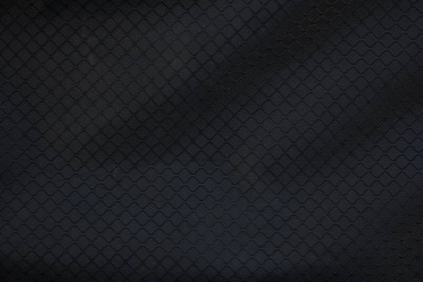 istock Texture of a black leather background. 1336042675