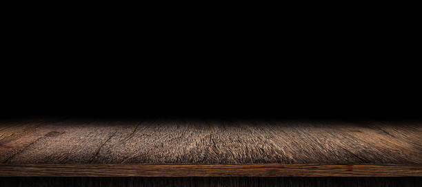 istock Empty wooden table top. used for display or montage your products 1336043166