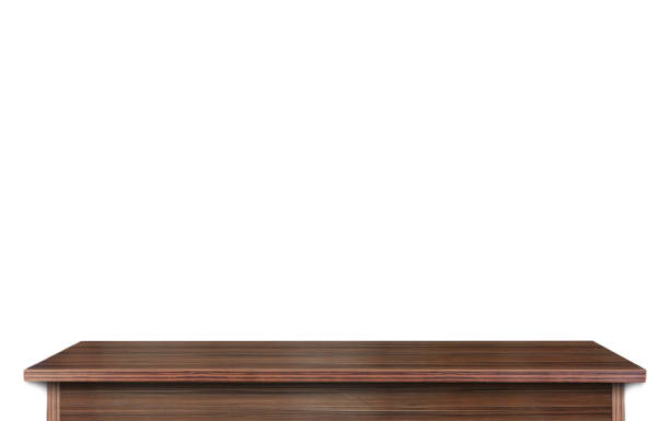 istock Empty wooden table top. used for display or montage your products 1336043167
