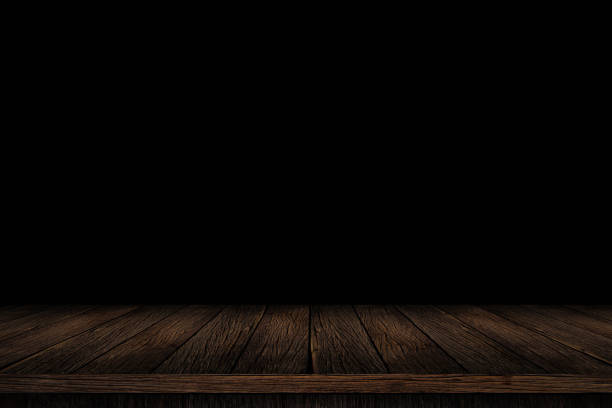 istock Empty wooden table top. used for display or montage your products 1336043178