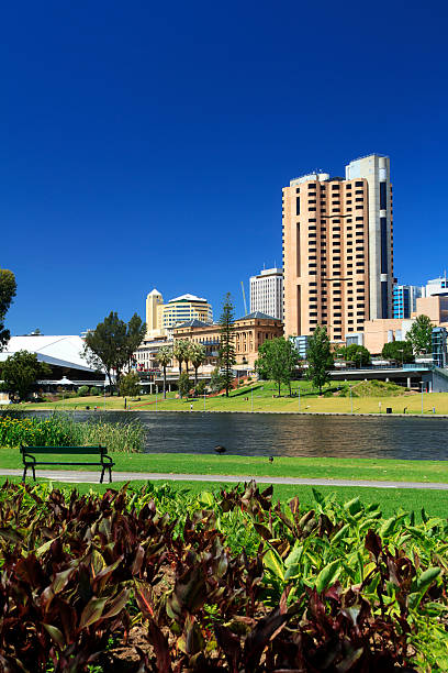 istock Adelaide Skyline and River Torrens 133606222