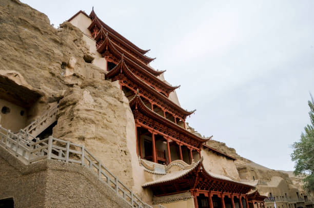 istock Mogao Caves in Gansu province China 1336063276