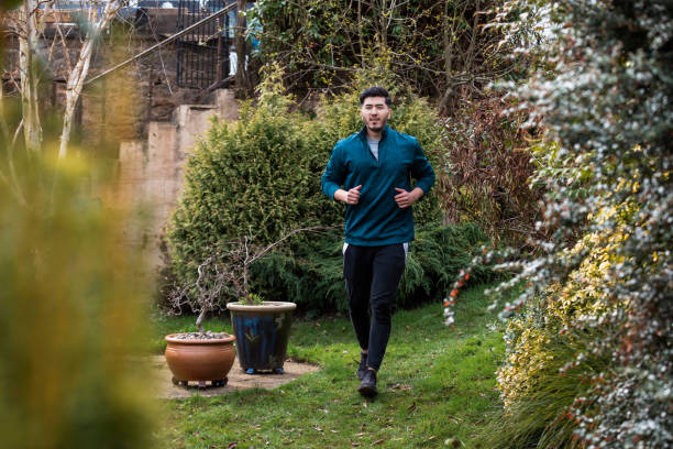 istock Jogging in the Garden 1336070740