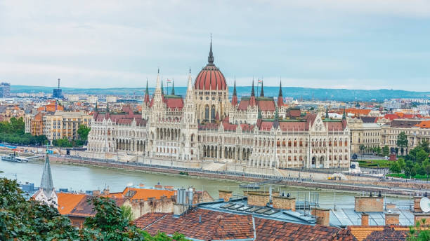 istock Hungarian Parliament Building in Budapest 1336077197