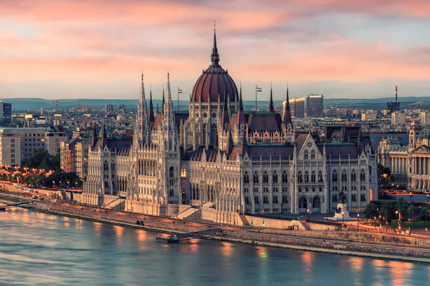 istock Hungarian Parliament Building in Budapest 1336077239