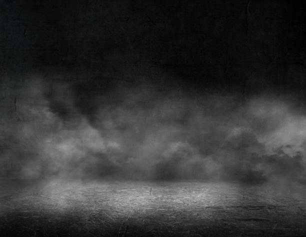 istock 3D grunge room interior with foggy atmosphere 1336077523