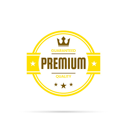 Trendy Yellow Badge - Premium, Guaranteed Quality