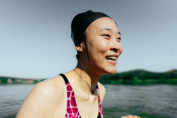 istock Portrait of a beautiful swimmer 1336079475