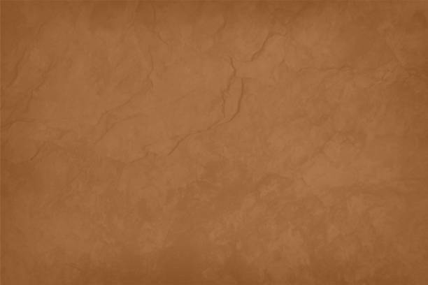 векторная иллюстрация темно-шоколадно-коричневого цвета пустого гранжа измельченного крепированного крепированного бумажного текстурир - textured brown backgrounds smudged stock illustrations