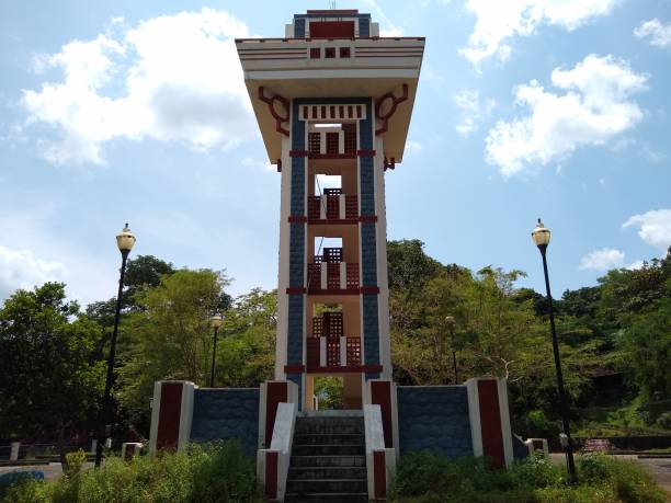 istock Watch tower situated at Neyyar dam, Thiruvananthapuram Kerala 1336083987