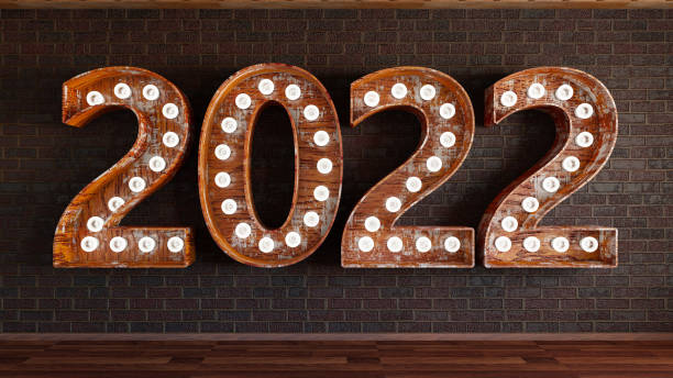 istock 2022 Bulb Sign Against White Wall 1336086341