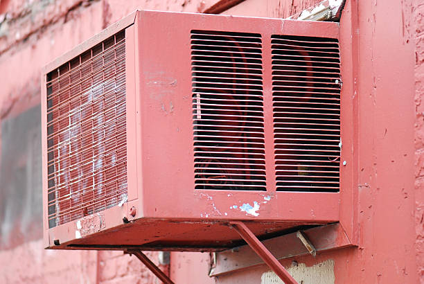 istock Painted Old Air Conditioner | Portable AC 133609081