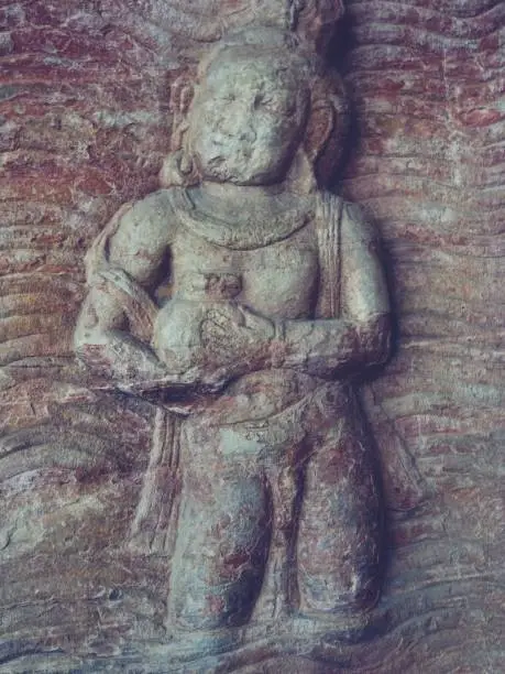 The Udayagiri Caves are twenty rock-cut caves near Vidisha, Madhya Pradesh from the early years of the 5th century CE. They contain some of the oldest surviving Hindu temples and iconography in India.