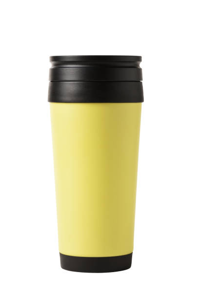 istock Insulated drink container, travel mug (Clipping Path) on the white background 1336098570