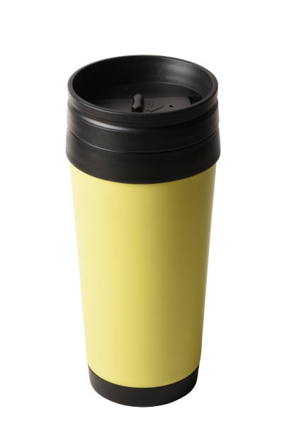 istock Insulated drink container, travel mug (Clipping Path) on the white background 1336098586